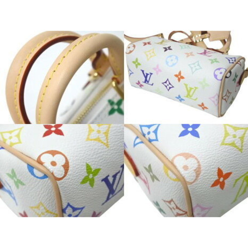 Louis Vuitton Nano Murakami Takashi bag handbag multicolor Speedy - Picture 8 of 9